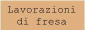 Lavorazioni di fresa